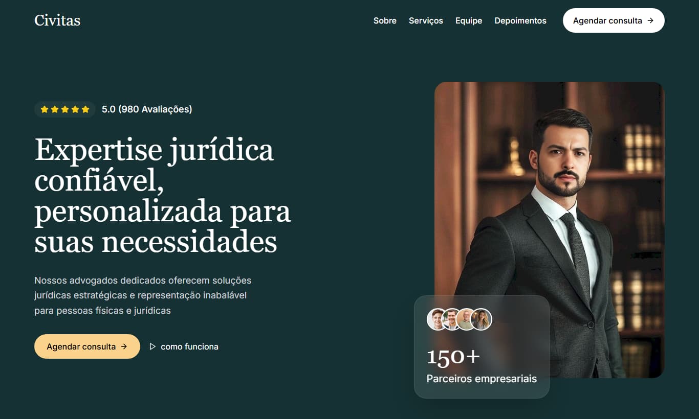 Site de Advocacia